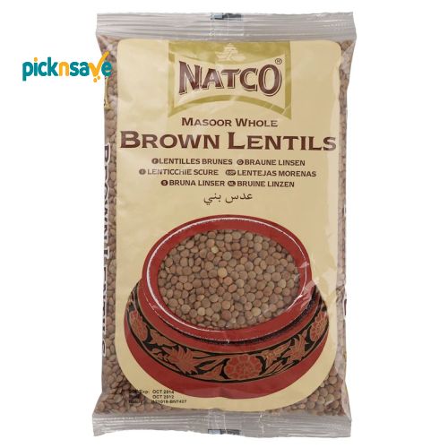 Natco Brown Lentils 2kg