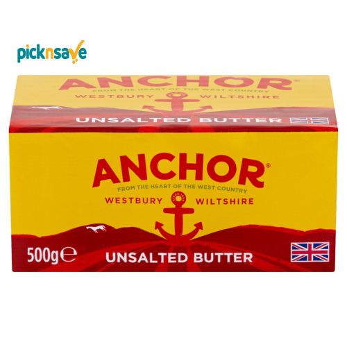 Anchor Unsalted Butter 500g