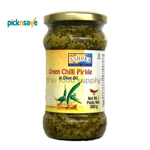 Ashoka Green Chilli Pickle 300g