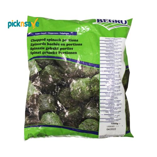 Begro Chopped Spinach 1kg