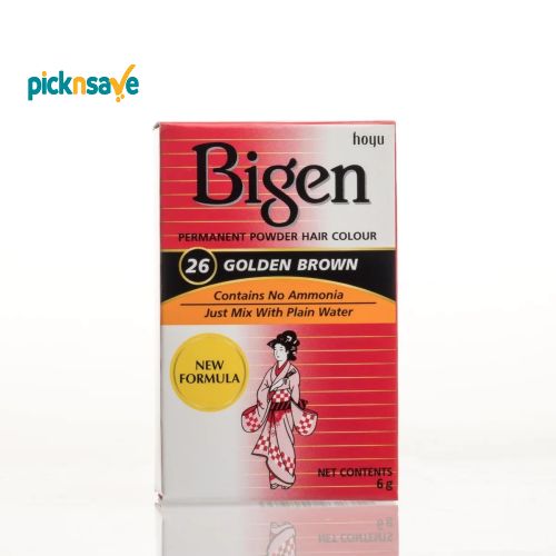 Bigen (26) Golden Brown Hair Colour 6g