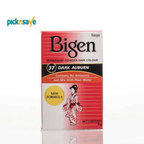 Bigen (37) Dark Auburn Hair Colour 6g
