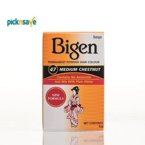 Bigen (47) Medium Chestnut Hair Colour 6g