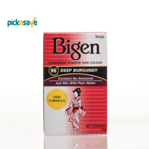 Bigen (96) Deep Burgundy Hair Colour 6g