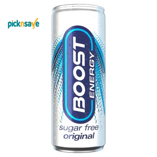 Boost Energy Sugar Free 250ml