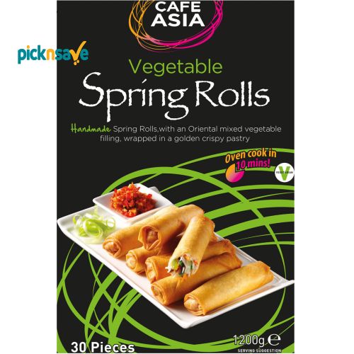 Cafe Asia Spring Roll Veg Mini 30s