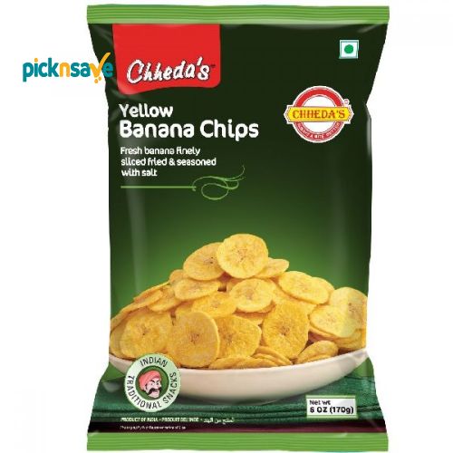 Chhedda Yellow Banana Chips 170g