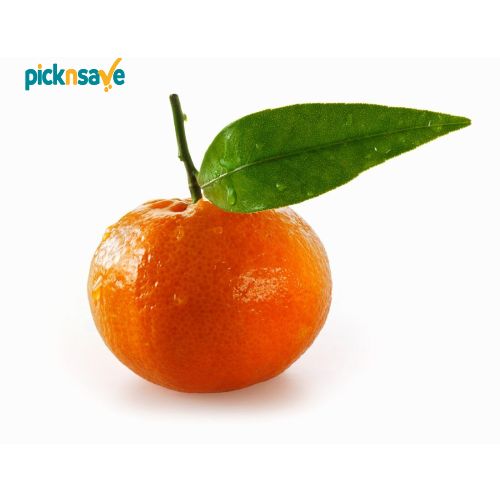 Clementines with leaf