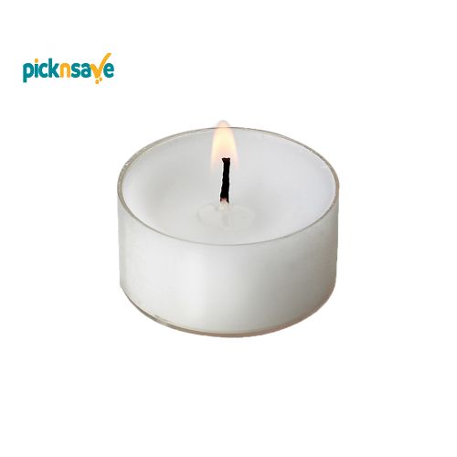 DID Long Burning White Tea Light Candles