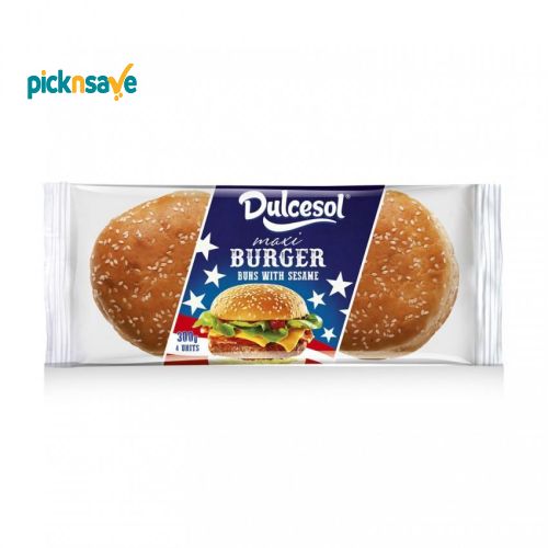 Dulcesol Mega Buns Sesame Seeds 4pc