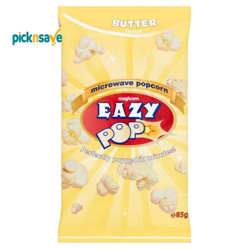 Eazy Pop Microwave Popcorn Butter 85g