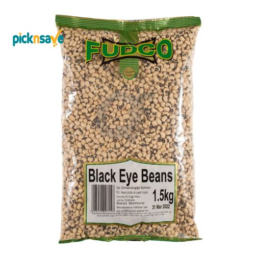 Fudco Black Eye Beans 1.5kg