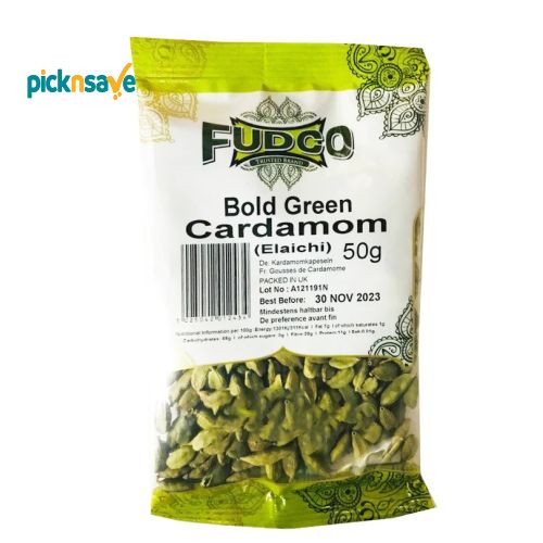 Fudco Cardamom Green Bold 50g