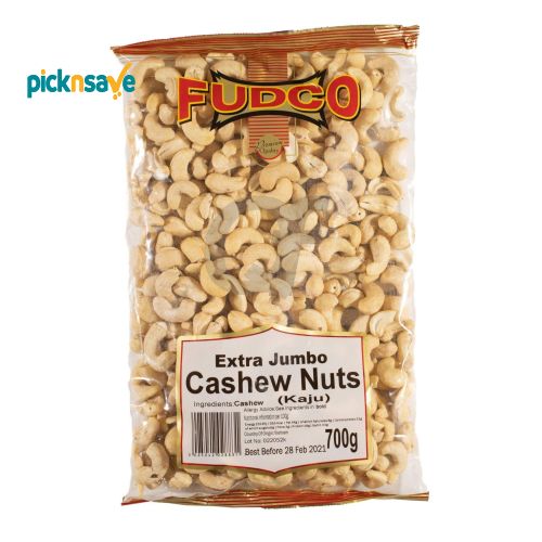 Fudco Extra Jumbo Cashew Nuts 700g