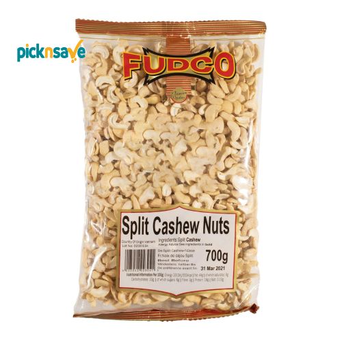 Fudco Cashew Nuts Splits 700g