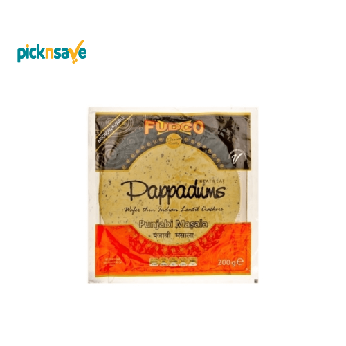 Fudco Urad Punjabi Papadum 200g