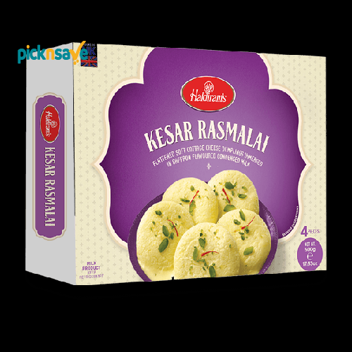 Haldirams Kesar Rasmalai 500g