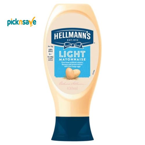 Hellmanms Light Mayonnaise 430ml PM