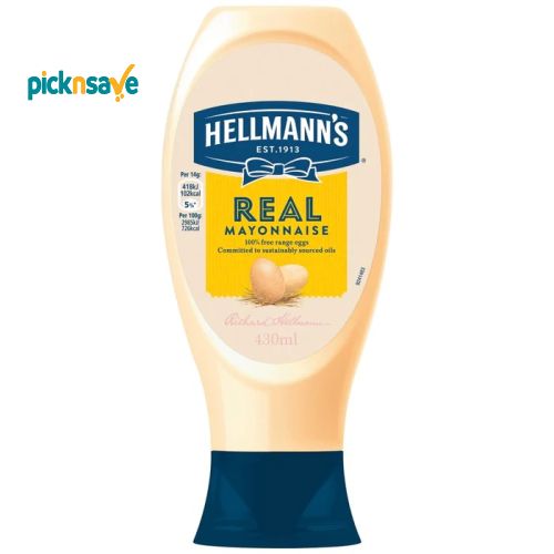 Hellmanms Real Mayonnaise 430ml PM