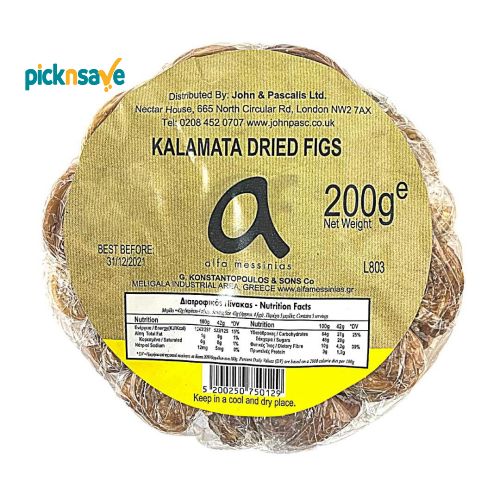 Kalamata Figs Dried 200g 