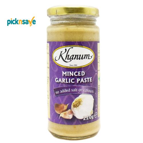 Khanum Minced Garlic Paste 220g