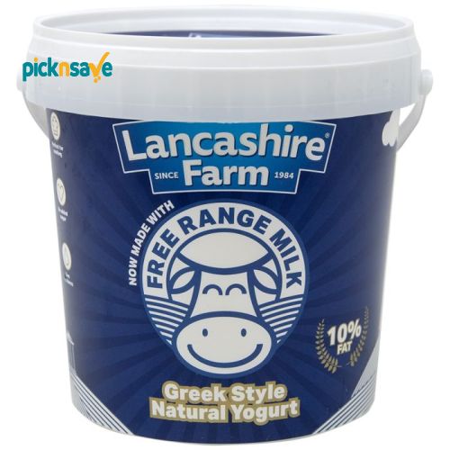 Lancashire Farm Greek Style Fat Free Yogurt 1kg