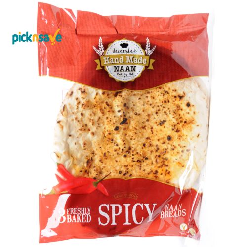 Leicester Spicy Naan 2s