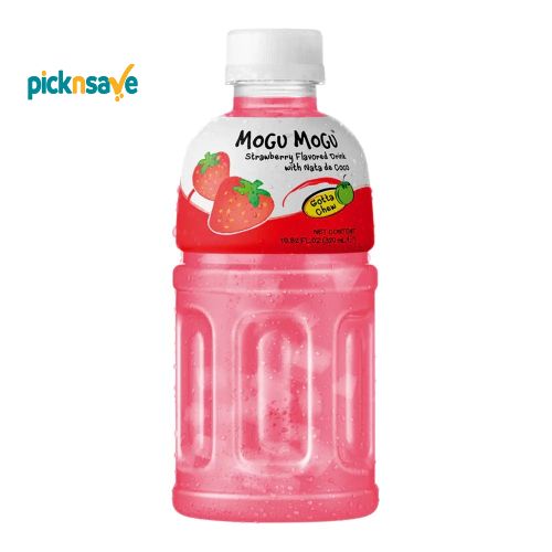 Mogu Mogu Strawberry Fruit Drink 320ml