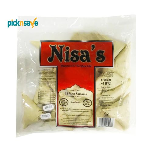 Nisas Meat Samosa 18s