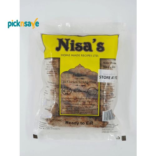 Nisas Chicken Seekh Kebab 10s