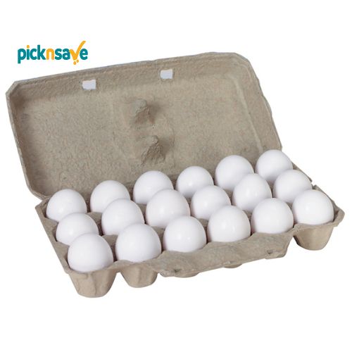 OS Eggs UK White 18pk