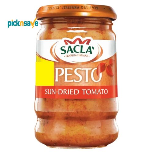 Sacla Pesto Sun dried Tomato 190g