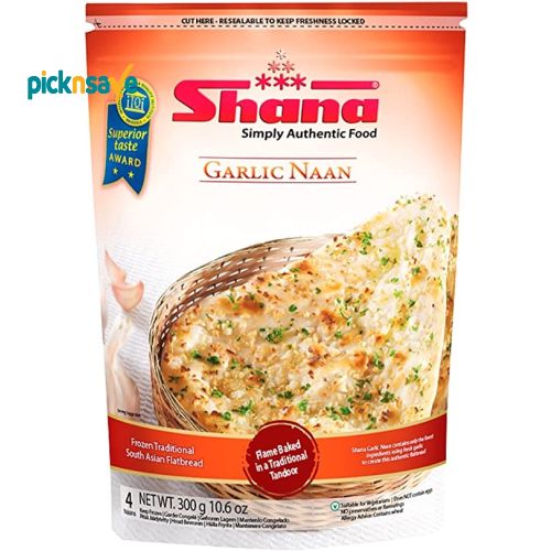 Shana Naan Garlic 300g