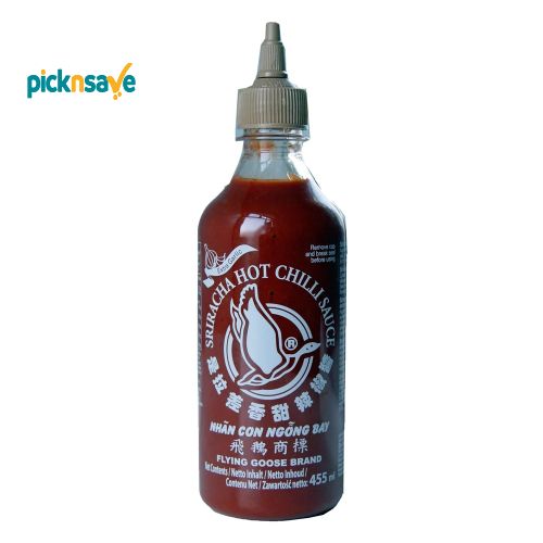 Sriracha Hot Chilli Extra Garlic 455ml