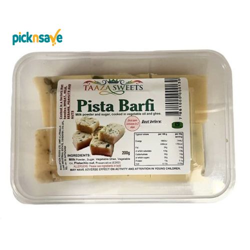 Taaza Plain Barfi 200g