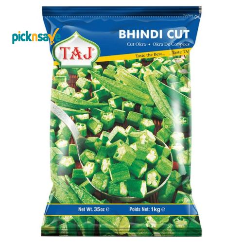 Taj Okra Cut 1kg