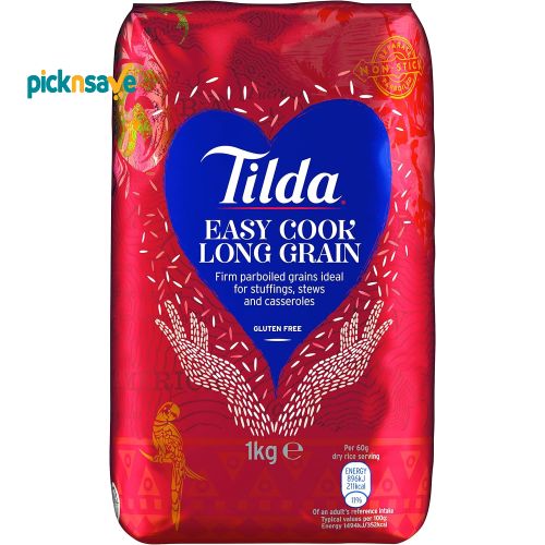 Tilda Easy Cook Long Grain Rice 1kg