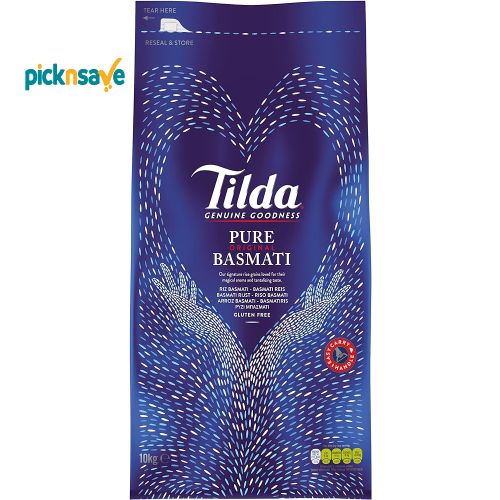 Tilda Pure Basmati Rice 10kg
