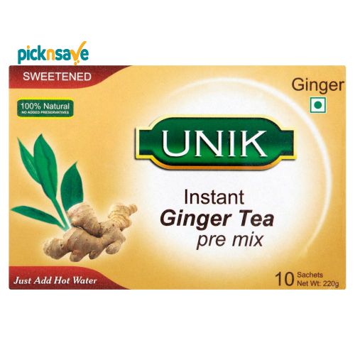 Unik Ginger Sweetened Tea 10s