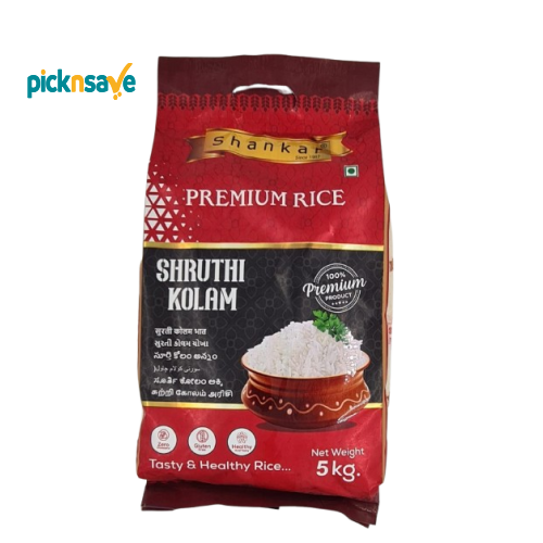 Shankar Shruthi Kolam Rice (5kg)