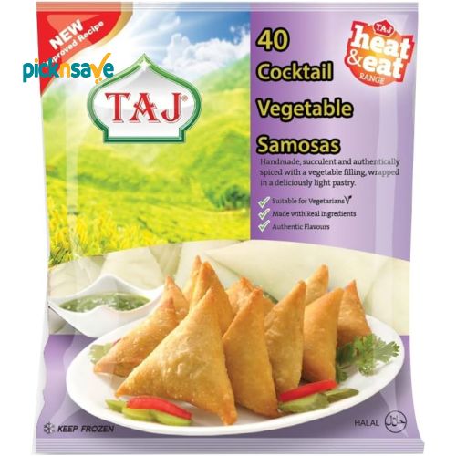 Taj Cocktail Vegetable Samosa 600g