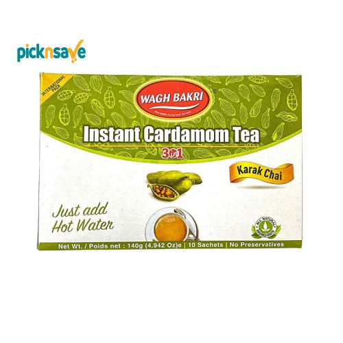 Wagh Bakri Instant Cardamom 140g